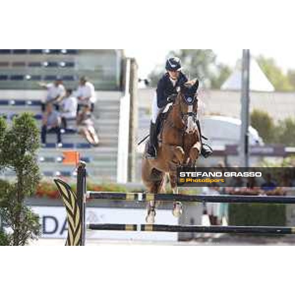 LGCT of Valkenswaard - Class 5 - Evelina Tovek (SWE) on Oz de Breve - Valkenswaard, Stal Tops, 12 August 2018 - ph.Stefano Grasso/LGCT