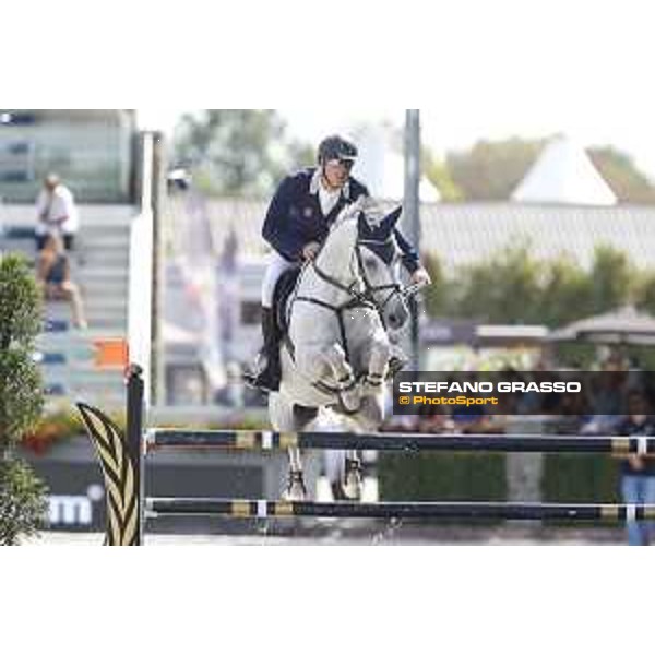 LGCT of Valkenswaard - Class 5 - Gert Jan Bruggink (NED) on Charmeur - Valkenswaard, Stal Tops, 12 August 2018 - ph.Stefano Grasso/LGCT