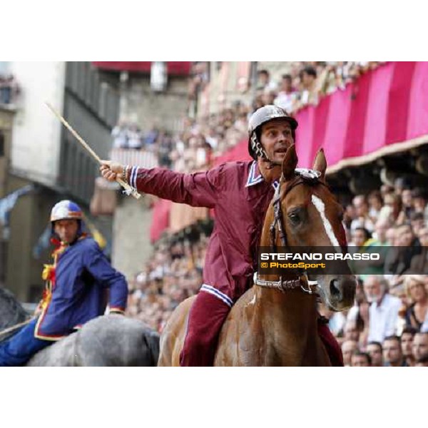 Giˆ del Menhir before the start of the Palio dell\' Assunta Siena, 16th august 2008 ph. Stefano Grasso