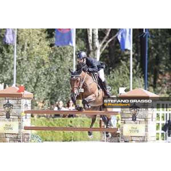 LGCT of Valkenswaard - Class 5 - Eduardo Alvarez Aznar (ESP) on Uqualin de Saulcy - Valkenswaard, Stal Tops, 12 August 2018 - ph.Stefano Grasso/LGCT