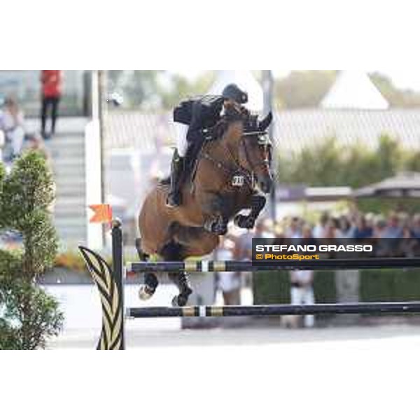 LGCT of Valkenswaard - Class 5 - Eduardo Alvarez Aznar (ESP) on Uqualin de Saulcy - Valkenswaard, Stal Tops, 12 August 2018 - ph.Stefano Grasso/LGCT