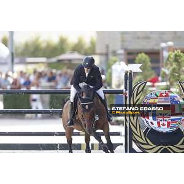 LGCT of Valkenswaard - Class 5 - Eduardo Alvarez Aznar (ESP) on Uqualin de Saulcy - Valkenswaard, Stal Tops, 12 August 2018 - ph.Stefano Grasso/LGCT