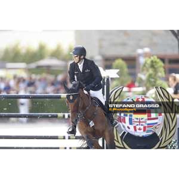 LGCT of Valkenswaard - Class 5 - Eduardo Alvarez Aznar (ESP) on Uqualin de Saulcy - Valkenswaard, Stal Tops, 12 August 2018 - ph.Stefano Grasso/LGCT