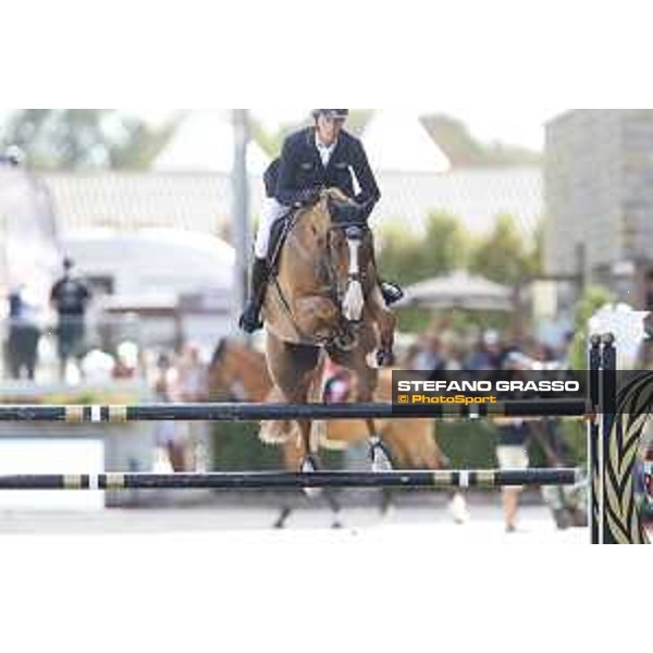 LGCT of Valkenswaard - Class 5 - Ben Maher (GBR) on Don Vito - Valkenswaard, Stal Tops, 12 August 2018 - ph.Stefano Grasso/LGCT