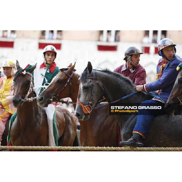 start of the Palio dell\' Assunta Siena, 16th august 2008 ph. Stefano Grasso