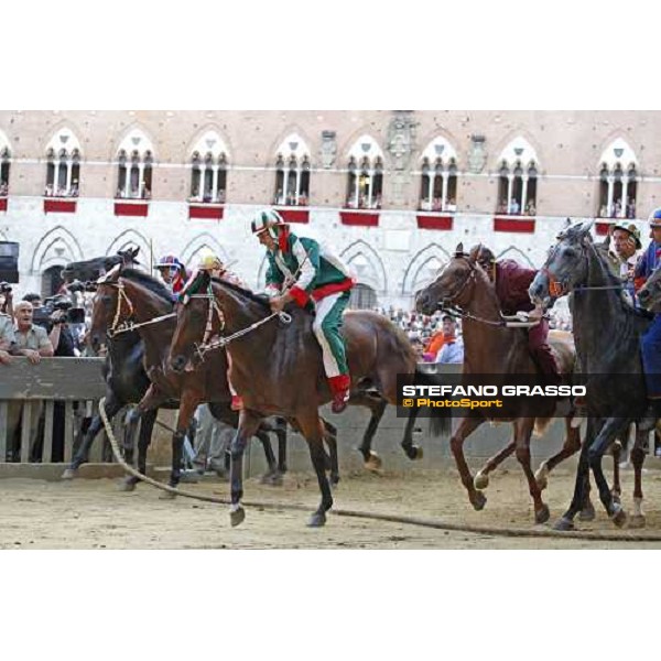 start of the Palio dell\' Assunta Siena, 16th august 2008 ph. Stefano Grasso