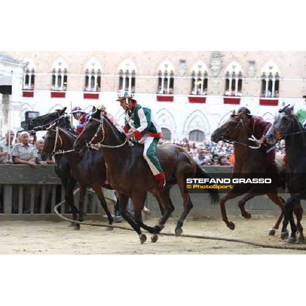 start of the Palio dell\' Assunta Siena, 16th august 2008 ph. Stefano Grasso