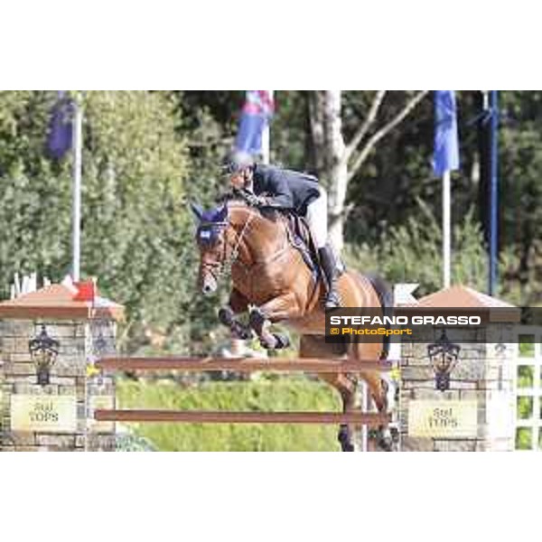LGCT of Valkenswaard - Class 5 - David Will (GER) on Qualtinue - Valkenswaard, Stal Tops, 12 August 2018 - ph.Stefano Grasso/LGCT