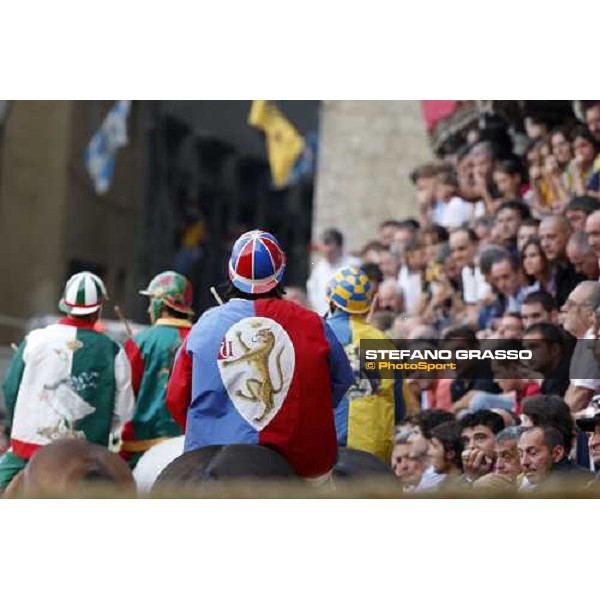 before the start at the Palio dell\' Assunta Siena, 16th august 2008 ph. Stefano Grasso