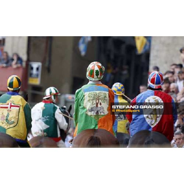 before the start at the Palio dell\' Assunta Siena, 16th august 2008 ph. Stefano Grasso