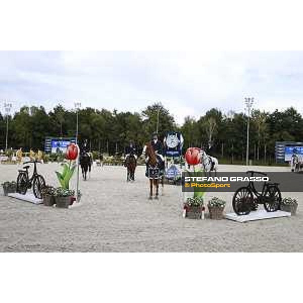 LGCT of Valkenswaard - Class 6 - Prize giving ceremony - Niels Bruynseels (BEL) on Lady Cracotte - Valkenswaard, Stal Tops, 12 August 2018 - ph.Stefano Grasso/LGCT