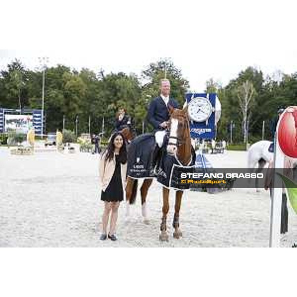 LGCT of Valkenswaard - Class 6 - Prize giving ceremony - Niels Bruynseels (BEL) on Lady Cracotte - Valkenswaard, Stal Tops, 12 August 2018 - ph.Stefano Grasso/LGCT