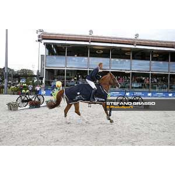 LGCT of Valkenswaard - Class 6 - Prize giving ceremony - Niels Bruynseels (BEL) on Lady Cracotte - Valkenswaard, Stal Tops, 12 August 2018 - ph.Stefano Grasso/LGCT