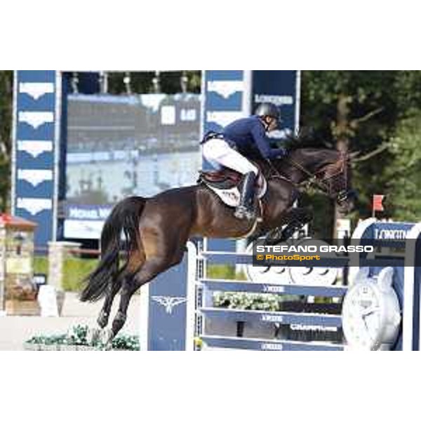 LGCT of Valkenswaard - Class 6 - Michael Whitaker (GBR) on Ambra - Valkenswaard, Stal Tops, 12 August 2018 - ph.Stefano Grasso/LGCT