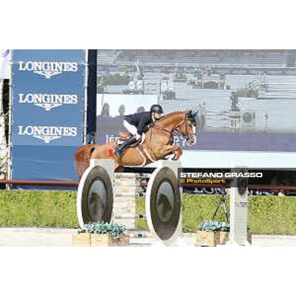 LGCT of Valkenswaard - Class 6 - Jerome Guery (BEL) on Celvin - Valkenswaard, Stal Tops, 12 August 2018 - ph.Stefano Grasso/LGCT