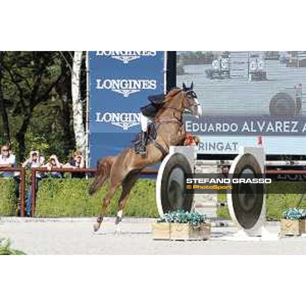 LGCT of Valkenswaard - Class 6 - Eduardo Alvarez Aznar (ESP) on Seringat - Valkenswaard, Stal Tops, 12 August 2018 - ph.Stefano Grasso/LGCT