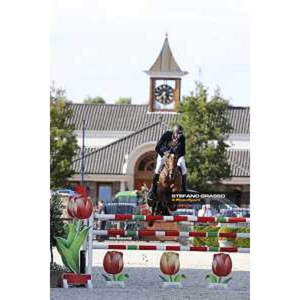 LGCT of Valkenswaard - Class 6 - Frank Schuttert (NED) on La Fille Rouge - Valkenswaard, Stal Tops, 12 August 2018 - ph.Stefano Grasso/LGCT