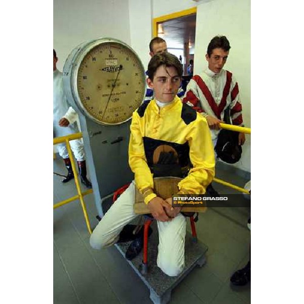 La Baie racetrack - jockeys 8th june 2004 ph. Stefano Grasso 