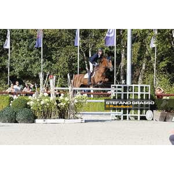 LGCT of Valkenswaard - Class 6 - Frank Schuttert (NED) on La Fille Rouge - Valkenswaard, Stal Tops, 12 August 2018 - ph.Stefano Grasso/LGCT