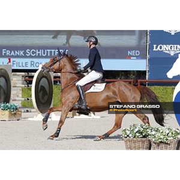 LGCT of Valkenswaard - Class 6 - Frank Schuttert (NED) on La Fille Rouge - Valkenswaard, Stal Tops, 12 August 2018 - ph.Stefano Grasso/LGCT