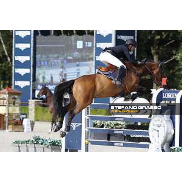 LGCT of Valkenswaard - Class 6 - Harrie Smolders (NED) on Zinius - Valkenswaard, Stal Tops, 12 August 2018 - ph.Stefano Grasso/LGCT