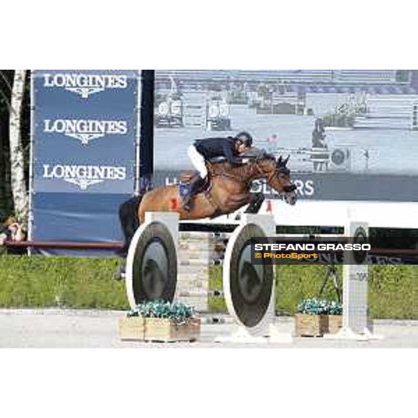 LGCT of Valkenswaard - Class 6 - Harrie Smolders (NED) on Zinius - Valkenswaard, Stal Tops, 12 August 2018 - ph.Stefano Grasso/LGCT