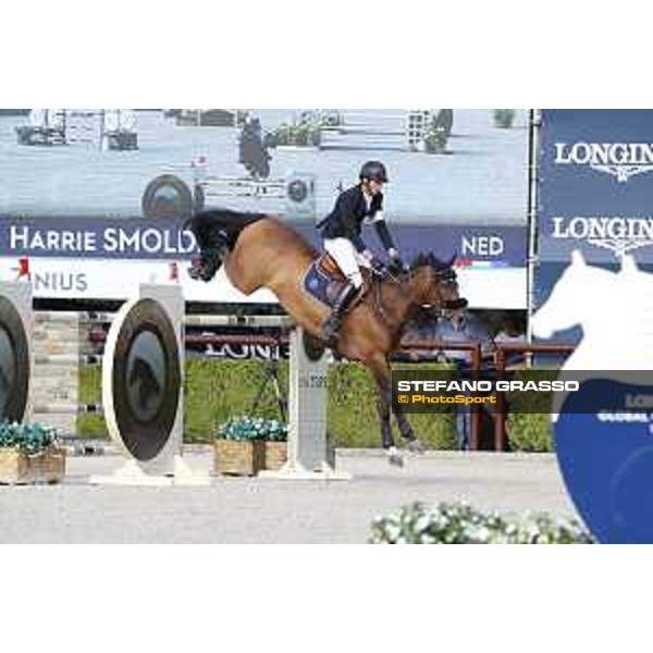 LGCT of Valkenswaard - Class 6 - Harrie Smolders (NED) on Zinius - Valkenswaard, Stal Tops, 12 August 2018 - ph.Stefano Grasso/LGCT