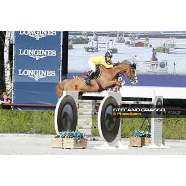 LGCT of Valkenswaard - Class 6 - Yuri Mansur (BRA) on Inferno - Valkenswaard, Stal Tops, 12 August 2018 - ph.Stefano Grasso/LGCT