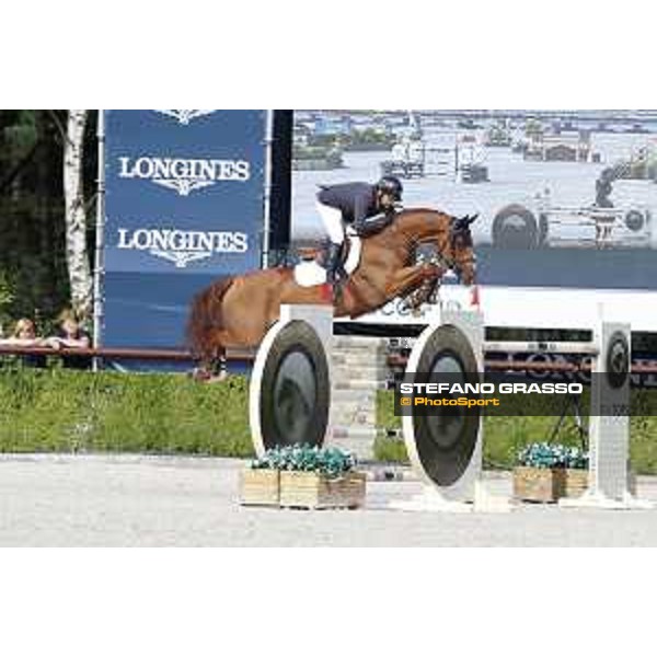LGCT of Valkenswaard - Class 6 - Eric Lamaze (CAN) on Chacco Kid - Valkenswaard, Stal Tops, 12 August 2018 - ph.Stefano Grasso/LGCT