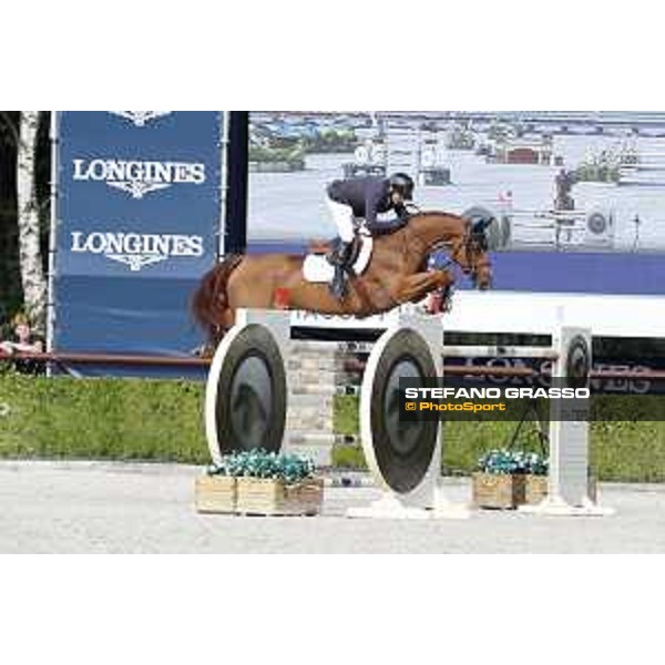 LGCT of Valkenswaard - Class 6 - Eric Lamaze (CAN) on Chacco Kid - Valkenswaard, Stal Tops, 12 August 2018 - ph.Stefano Grasso/LGCT