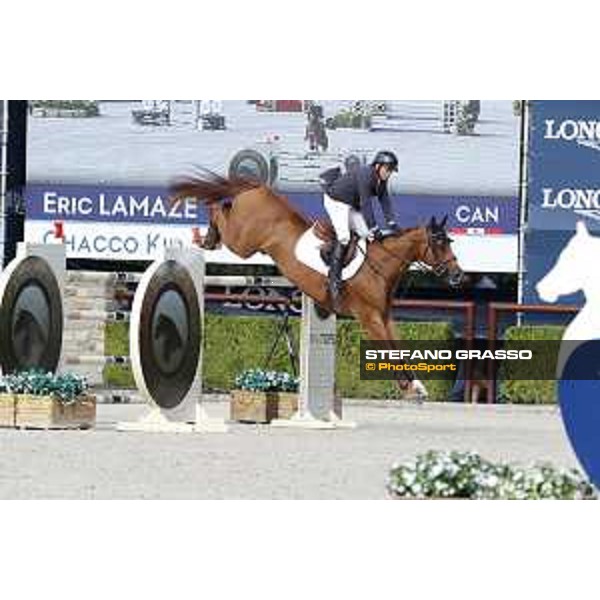LGCT of Valkenswaard - Class 6 - Eric Lamaze (CAN) on Chacco Kid - Valkenswaard, Stal Tops, 12 August 2018 - ph.Stefano Grasso/LGCT