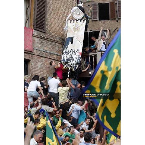 The Palio dell\' Assunta won by the Contrada del Bruco Siena, 16th august 2008 ph. Stefano Grasso