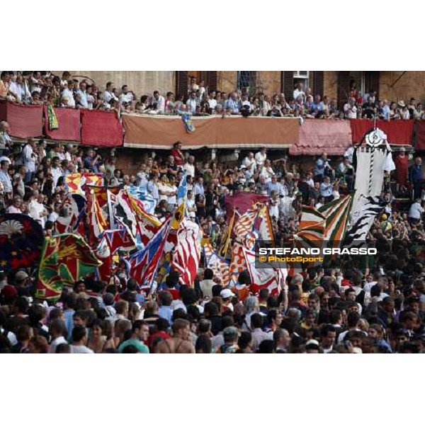 The Palio dell\' Assunta won by the Contrada del Bruco Siena, 16th august 2008 ph. Stefano Grasso