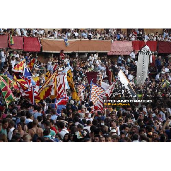 The Palio dell\' Assunta won by the Contrada del Bruco Siena, 16th august 2008 ph. Stefano Grasso