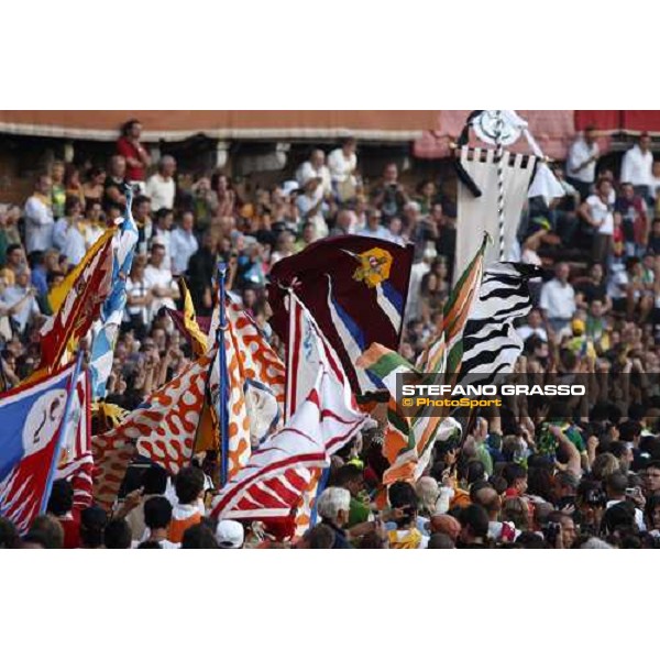 The Palio dell\' Assunta won by the Contrada del Bruco Siena, 16th august 2008 ph. Stefano Grasso