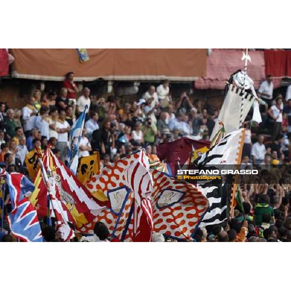 The Palio dell\' Assunta won by the Contrada del Bruco Siena, 16th august 2008 ph. Stefano Grasso