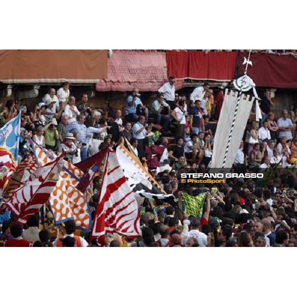 The Palio dell\' Assunta won by the Contrada del Bruco Siena, 16th august 2008 ph. Stefano Grasso