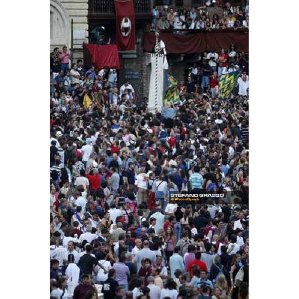 The Palio dell\' Assunta won by the Contrada del Bruco Siena, 16th august 2008 ph. Stefano Grasso