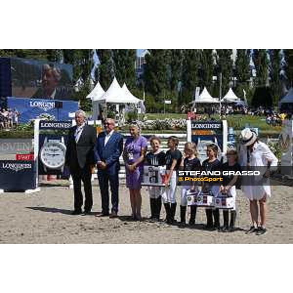 LGCT of Berlin - Class 5 - Prize giving ceremony - Julien Epaillard (FRA) on Safari D\'Auge - Berlin, Sommergarten, 29 July 2018 - ph.Stefano Grasso/LGCT