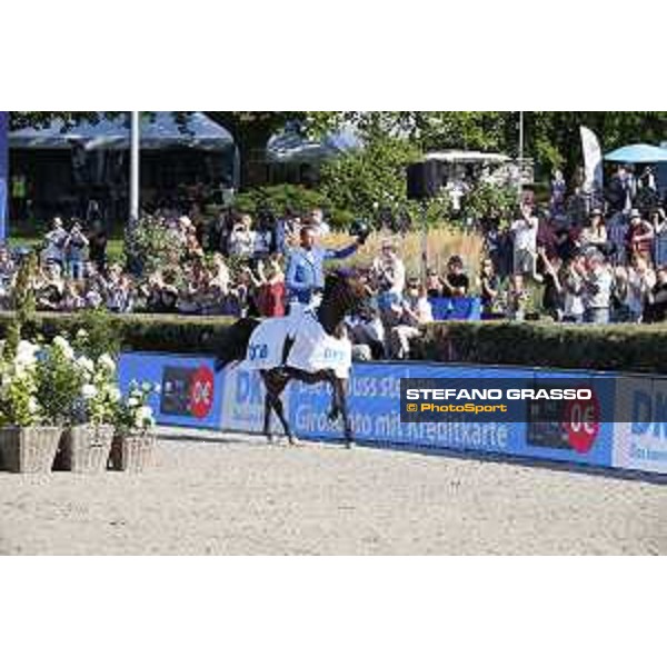 LGCT of Berlin - Class 6 - Prize giving ceremony - Christian Ahlmann (GER) on Ailina - Berlin, Sommergarten, 29 July 2018 - ph.Stefano Grasso/LGCT