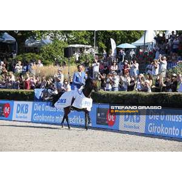 LGCT of Berlin - Class 6 - Prize giving ceremony - Christian Ahlmann (GER) on Ailina - Berlin, Sommergarten, 29 July 2018 - ph.Stefano Grasso/LGCT