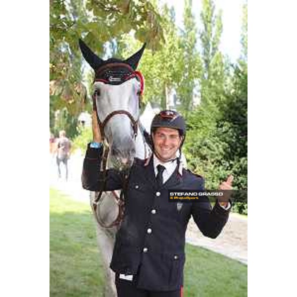 LGCT of Berlin - Class 1 - Prize giving ceremony - Emanuele Gaudiano on Caspar - Berlin, Sommergarten, 27 July 2018 - ph.Stefano Grasso/LGCT