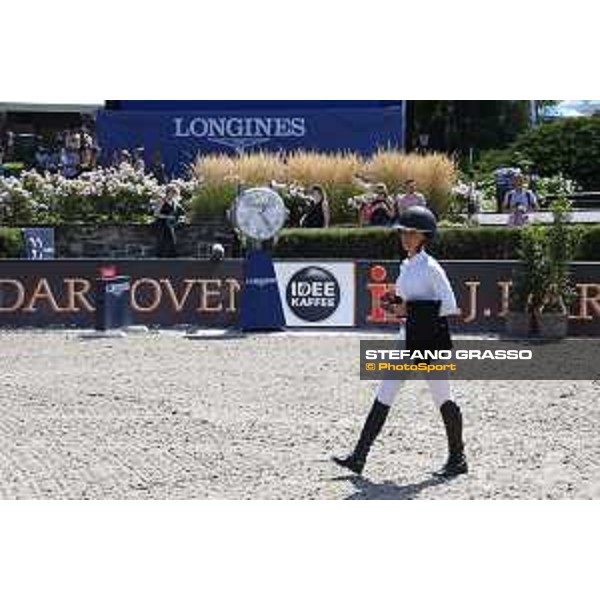 LGCT of Berlin - Behind the scenes - Georgina Bloomberg (USA) - Berlin, Sommergarten, 29 July 2018 - ph.Stefano Grasso/LGCT