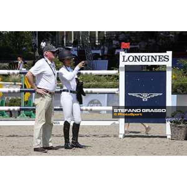 LGCT of Berlin - Behind the scenes - Georgina Bloomberg (USA) - Berlin, Sommergarten, 29 July 2018 - ph.Stefano Grasso/LGCT