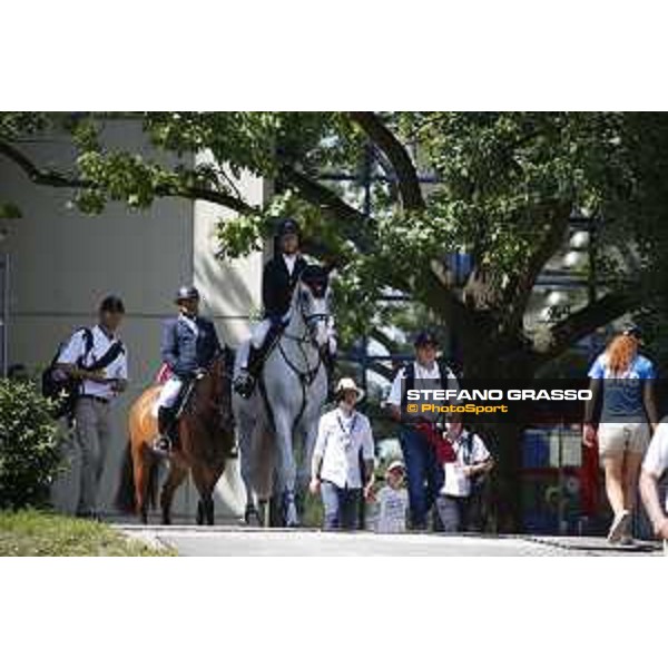LGCT of Berlin - Behind the scenes - Georgina Bloomberg (USA) - Berlin, Sommergarten, 29 July 2018 - ph.Stefano Grasso/LGCT
