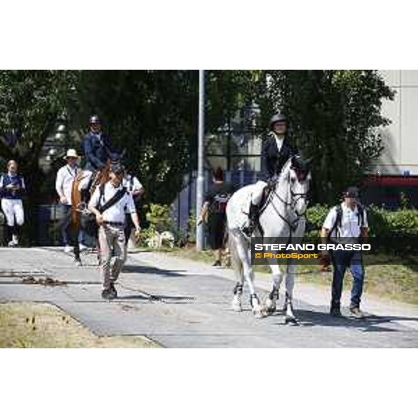 LGCT of Berlin - Behind the scenes - Georgina Bloomberg (USA) - Berlin, Sommergarten, 29 July 2018 - ph.Stefano Grasso/LGCT