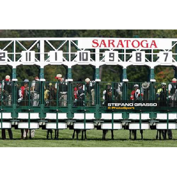 racing at Saratoga Saratoga, 23rd august 2008 ph. Stefano Grasso