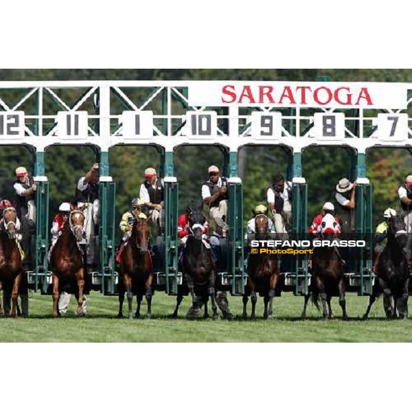 racing at Saratoga Saratoga, 23rd august 2008 ph. Stefano Grasso