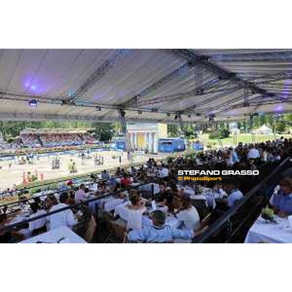 LGCT of Berlin - A view of the VIP Hospitality - Berlin, Sommergarten, 28 July 2018 - ph.Mario Grassia/LGCT