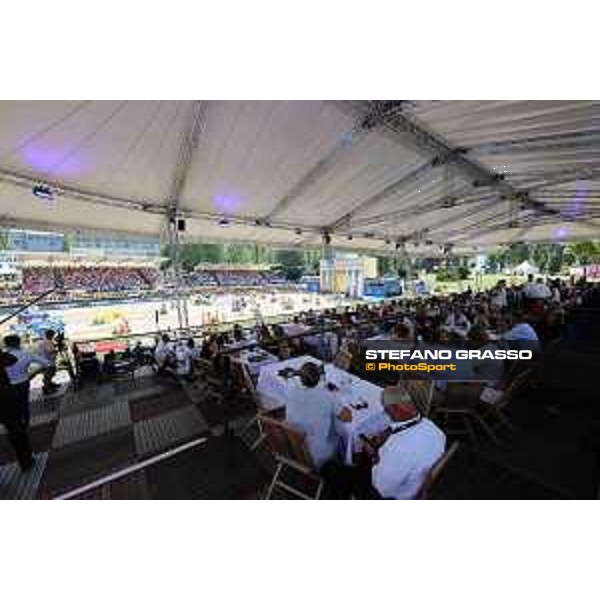 LGCT of Berlin - A view of the VIP Hospitality - Berlin, Sommergarten, 28 July 2018 - ph.Mario Grassia/LGCT